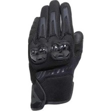 FourForce Mig 3 Motosiklet Eldiveni Air Tex Tekstil Eldiven Black Xs