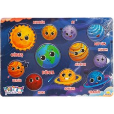 Witty Puzzlezz 11 Parça Bultak Puzzle: Gezegenler