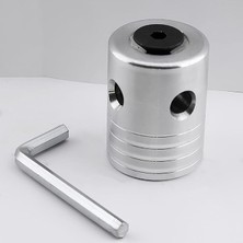 FourForce Tırpan Çim Biçme Örümcek Kafa Misina Başlığı Başlık Yan Tırpan Uyumlu Metal Aluminyum