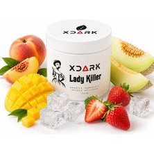 X-Dark Lady Killer Nargile Marmelatı ve Aroması 200G Şeftali, Mango, Çilek, Kavun  Buz Aromalı Karışım Yoğun & Ferah Içim