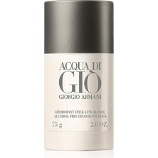 FourForce Armani Acqua Di Gio Homme Stick 75GR Erkek Deo Stick 1 Paket (1 x 75 G)