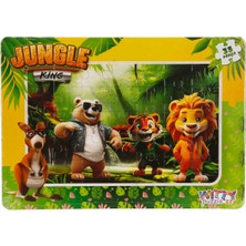 Witty Puzzlezz 35 Parça Puzzle: Havalı Hayvanlar