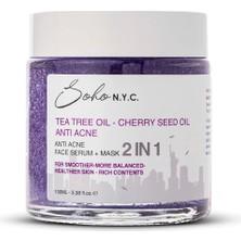 FourForce N.y.c. Vegan Anti Acne -Sebum Dengeleyici Durulanmayan Maske Etkili Serum 100 ml
