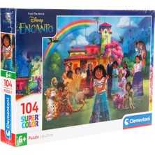 Clementoni 104 Parça Supercolor Puzzle: Disney Encanto