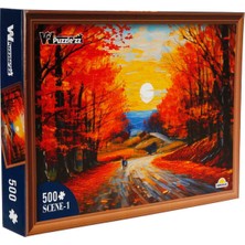 Witty Puzzlezz 500 Parça Puzzle: Sonbahar