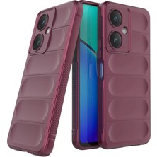 TeknoKapsül Newface Y27 Kılıf Optimum Silikon - Bordo
