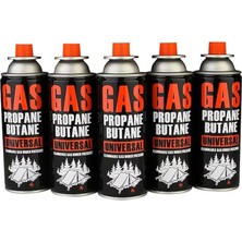 FourForce Yapımarket Kamp Ocak Gazı 227 gr (400ML) Kartuş- 5 Adet