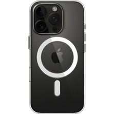 FourForce iPhone 16 Pro Için Origin+ Serisi Magsafe ile Uyumlu Crystal Clear Ultra Şeffaf Hybrid Materyal Kılıf Yarı Yumuşak Yarı Sert Sararmaya Karşı Dayanıklı Kılıf Kapak (Ultra Şeffaf, 16 Pro)