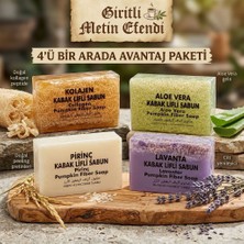 Kabak Lifli Sabun Seti - 4'lü Avantaj Paketi Giritli Metin Efendi