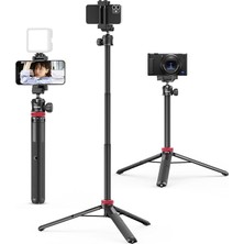 FourForce Mt-44 Uzatılabilir Vlog Tripod Siyah