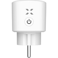 Smart Akım Korumalı Mobil Uygulama ile Uzaktan Kontrol Edilebilen Enerji Ölçümlü Zaman Ayarlı Akıllı Wi-Fi/bluetooth Priz 1 Adet (16 A) X7010
