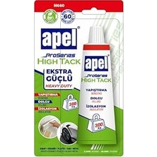 FourForce Apel Proseries High Tack Korniş Montaj Silikonu Ultra Hızlı Güçlü Yapıştırıcı Beyaz 75 ml
