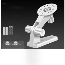 FourForce 3m Yapışkan Veya Vida Monteli 1/4 Vida Girişli 180 Derece Döner Başlıklı Web Kamera Bebek Kamerası Tutucu Stand - AL5014