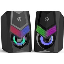 FourForce DHE-6000 2.0 Rgb Gaming Multimedya Speaker Hoparlör, Siyah