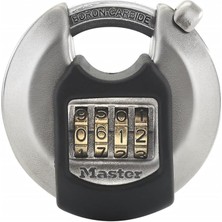Lock Sağlam Disk Kilidi [kombinasyon] [paslanmaz Çelik] [dış Mekan] M40EURDNUM - Saklama Üniteleri, Barakalar, Garajlar, Römorklar ve Daha Fazlası Için Ideal, 9,3 cm x 7 cm x 2,3 cm