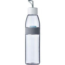 FourForce Ellipse Beyaz Içecek Şişesi, 700 ml Hacim, Gazlı Içecekler Için De Uygundur, Kırılmaz Malzeme, Sızdırmaz, Bulaşık Makinesinde Yıkanabilir