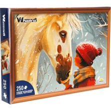 Witty Puzzlezz 250 Parça Puzzle: Çocuk ve At