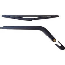 FourForce Arka Silecek Kolu Silgi Kapak Takımı Mitsubishi Outlander ile Uyumlu 2004-2006