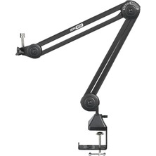FourForce Merz N-PRO33 Yüksek Kaliteli Stüdyo Tipi Masa Mikrofon Standı Sehpası (33X33 Cm)