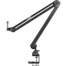FourForce Merz N-PRO46 Yüksek Kaliteli Stüdyo Tipi Masa Mikrofon Standı Sehpası (46X46 Cm)