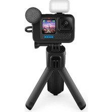 FourForce HERO12 Black Creator Edition - Volta (Pil Sapı, Tripod, Uzaktan Kumanda), Media Mod, Light Mod, Enduro Pil ve Taşıma Çantası Içerir, 1080P