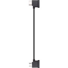 FourForce Mavic Air 2 Rc Kablo (Standart Micro-Usb Konektörü) - Mavic Air 2 Uzaktan Kumandası ile Uyumlu Kablo Mavic Air 2 Gri Için Aksesuar