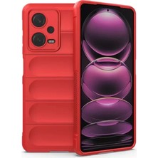 TeknoKapsül Newface Redmi Note 12 4g Kılıf Optimum Silikon - Kırmızı