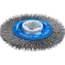 FourForce Professional Accessories Cam Fırçası, Dalgalı Tel Clean (Metal Için, X-Lock, Ø 115 Mm, Tel Kalınlığı 0,3 Mm)