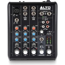 FourForce Truemix 500 - Ses Mikseri, Podcast, Canlı Performans, Yayın, Kayıt, Dj - Mac ve Pc Için Xlr Mikrofon Girişli ve USB Ses Arayüzlü, 5 Kanal