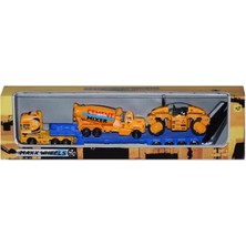 FourForce Sun-Pio-Mxx-Dc.ınşaat Set Tir/çekici Üstü 2 Araç 3A.
