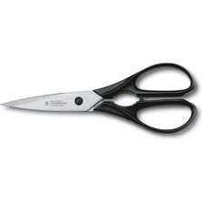 FourForce Evrensel Mutfak Makası Paslanmaz Siyah 20 Cm, 7.6363.3