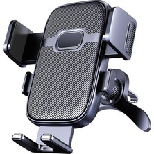 FourForce Metal Kancalı Havalandırma Destekli Araç Içi Telefon Tutucu