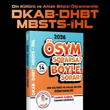 2026 Öabt / Meb-Ags / Dhbt / Mbsts Ösym Sorarsa Böyle Sorar Soru Bankası - Rauf Şara Şara Akademi
