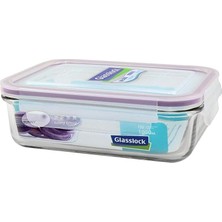FourForce D-MCRB071 Dikdörtgen Cam Saklama Kabı 695 ml Glasslock