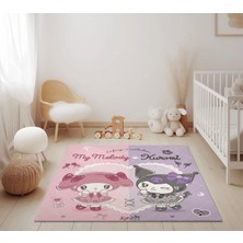 Kuromi ve Melodi Çocuk Halısı M63