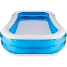 FourForce Plaj Topu Hediye - Mega Şişme Aile Havuzu (262X175X51CM)-54006