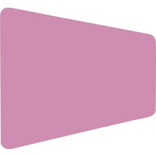 FourForce Oyuncu Mouse Pad, Kaymaz Taban Gamer Mousepad, Masa Koruyucu Masa Matı, Ofis Tipi Klavye ve Fare Altlığı (Pembe, 100X50 cm - Xxxl)