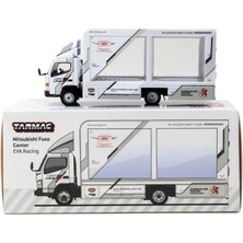 Toyfest Tarmac Works 1/64 Mitsubishi Fuso Canter Mobile Display Truck Eva Racing