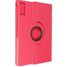 TeknoKapsül Newface Pad 10 12.1 Kılıf 360 Tablet Deri Kılıf - Pembe