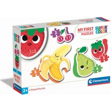 Clementoni 14 Parça Supercolor Puzzle: Ilk Puzzle Koleksiyonum Meyveler