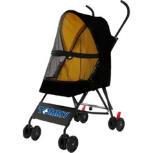 Cosmotex Tommy Evcil Hayvan Arabası Siyah 76.5*44*99CM Max 15KG