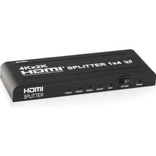 FourForce Full Hd 1 Giriş 4 Çıkışlı HDMI Splitter (Sinyal Çoğaltıcı) (DK-HD-SP4X1)