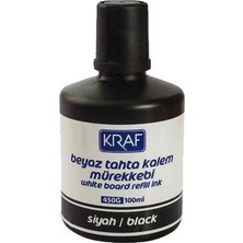 FourForce Beyaz Tahta Kalemi Mürekkebi Siyah 100 ml 450G
