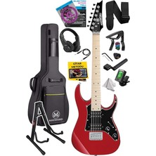 FourForce DE-150RD-ST Maple Klavye Hh Manyetik Yüksek Kaliteli Elektro Gitar Seti