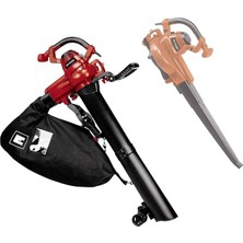 FourForce Yaprak Toplama Makinesi Gc-El 3000 E (3.000 W, Emiş ve Üfleme Fonksiyonu, Ayarlanabilir Ek Tutma Sapı, 45 L Torba, 300 Km/s Hava Hızı, Maks. 840 M³/s Emiş Gücü) - 3433320