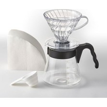FourForce V60 Kahve Demleme Seti, Şeffaf