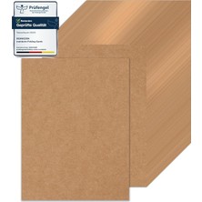 FourForce 50 Adet A4 Kraft Kağıdı 21 x 29,7 cm 200 G/m² Yazdırılabilir Kraft Karton A4 Kendin Yap Boş Kartlar, Düğün Davetiyeleri, Şükran Günü Kartları
