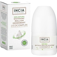 FourForce Incia Natural Whitening Beyazlatıcı Kompleks Doğal Roll-On Deodorant 50ML 1 Paket