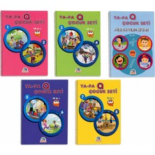 Ya-Pa Yayınları Ya-Pa Q Çocuk Seti 48 Ay+ Okul Öncesi Eğitim Seti 8 Kitap + Aile Katılım Kitabı | Dikkat Geliştirme, Okuma Hazırlık, Eğitici Aktivite Seti