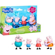 FourForce Pig Peppa'nın Beş Kişilik Ailesi Figür Seti